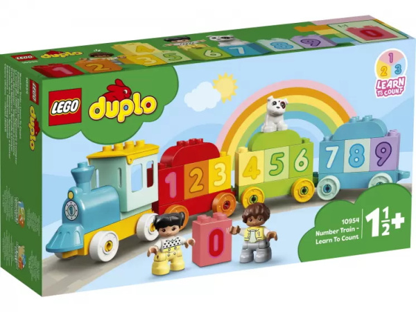 Конструктор LEGO DUPLO Creative Play 10954 Поезд с цифрами - учимся считать