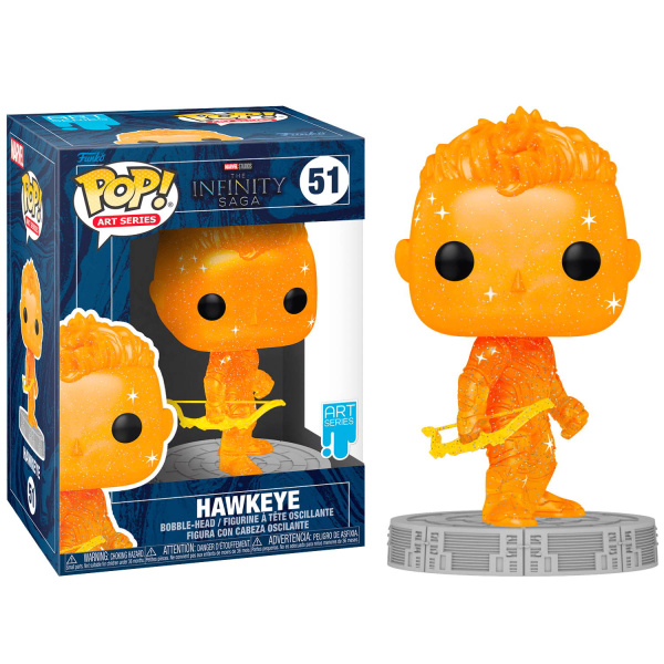 Фигурка Funko Pop! Marvel Studios: The Infinity Saga - Hawkeye 51 Art Series