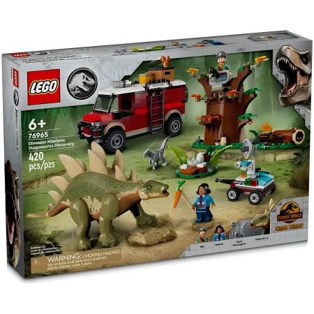 Конструктор LEGO Jurassic World 76965 В поисках Стегозавра