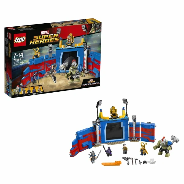 Конструктор LEGO Super Heroes 76088 Тор против Халка - Бой на арене