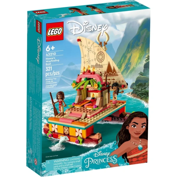 Конструктор LEGO Disney Princess 43210 Путеводная лодка Моаны