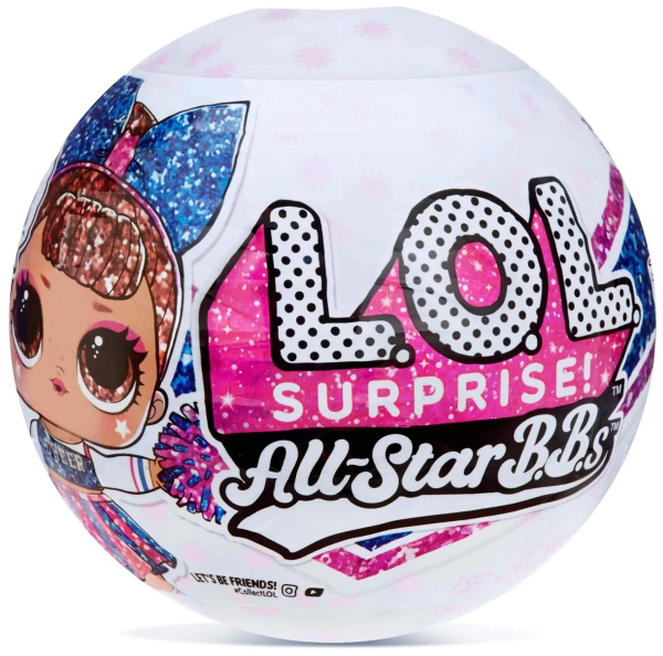 Кукла-сюрприз L.O.L. Surprise! Cheer Team Sparkly Dolls Series 2, 571780