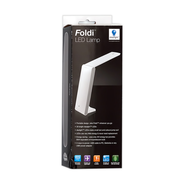 Портативная лампа Foldi LED D45000, White