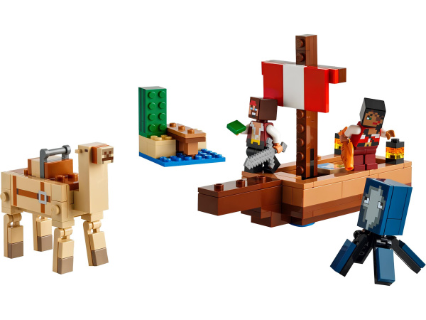 Конструктор LEGO Minecraft 21259 Круиз на пиратском корабле