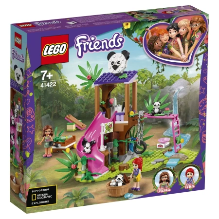 Конструктор LEGO Friends 41422 Джунгли: домик для панд на дереве