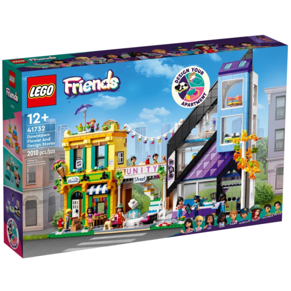 Конструктор LEGO Friends 41732 Downtown Flower and Design Stores