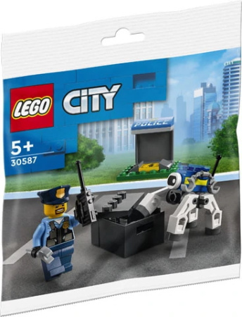 Конструктор LEGO City 30587 Подразделение полицейских роботов
