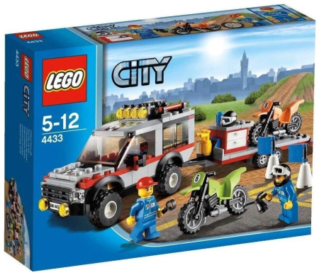 Конструктор LEGO City 4433 Транспортёр мотоциклов