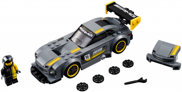 Конструктор LEGO Speed Champions 75877 Mercedes-AMG GT3 USED