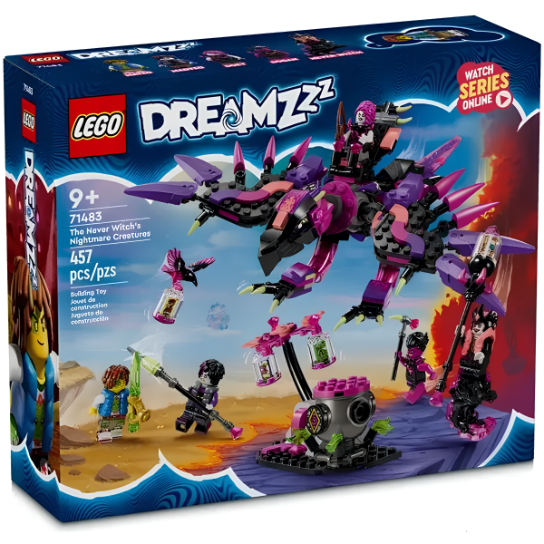 Конструктор LEGO Dreamzzz 71483 Кошмарные существа ведьмы Никогда