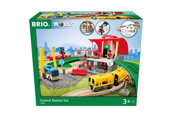 BRIO набор ж/д "Центральный вокзал" 33989