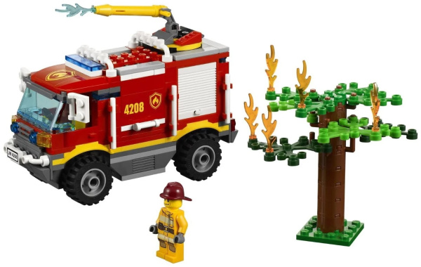 Конструктор LEGO City 4208 Пожарный внедорожник