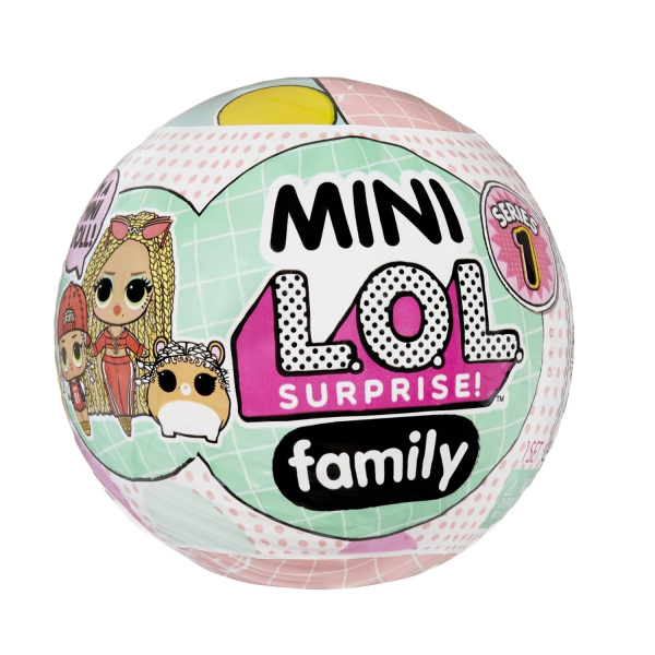 Набор L.O.L. Surprise! OMG Mini Family PDQ в непрозрачной упаковке (Сюрприз) 1шт 579632EUC