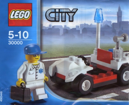 Конструктор LEGO City 30000 Медицинский автомобиль