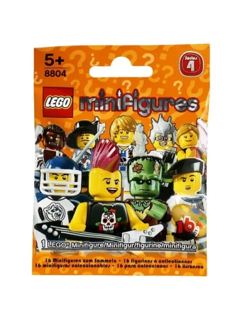 Конструктор LEGO Collectable Minifigures 8804 Серия 4