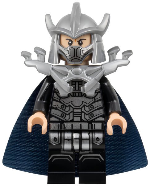 Минифигурка Lego Shredder - Dark Blue Cape and Detailed Helmet (Movie Version) tnt052 U