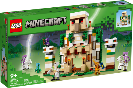 Конструктор LEGO Minecraft 21250 Крепость железного голема