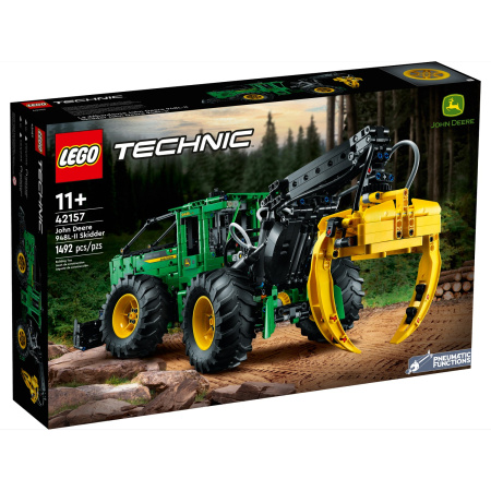 Конструктор LEGO Technic 42157 Трелевочный трактор John Deere 948L-II