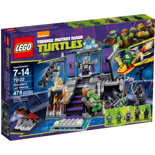 Конструктор LEGO 79122 Teenage Mutant Ninja Turtles Спасение из логова Шреддера