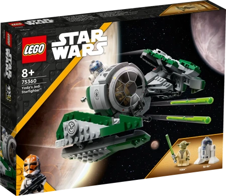 Конструктор LEGO Star Wars 75360 Джедайский истребитель Йоды