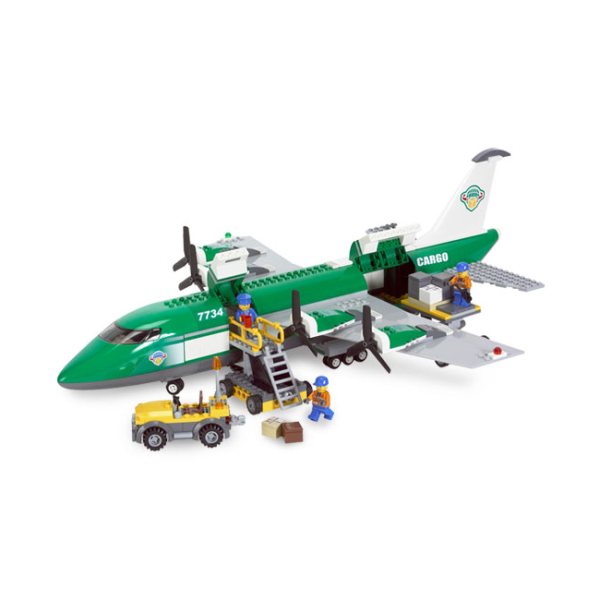 Конструктор LEGO City 7734 Грузовой самолёт USED