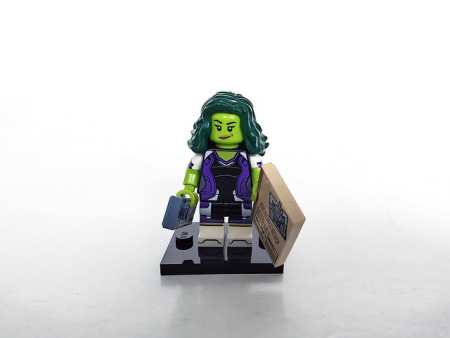 Минифигурка LEGO Minifigures 71039 She-Hulk, Marvel Studios, Series 2 colmar2-5