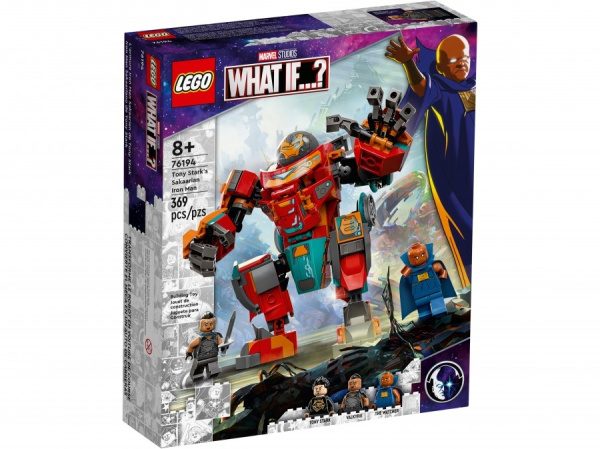 Конструктор LEGO Super Heroes 76194 Железный Человек Тони Старка на Сакааре