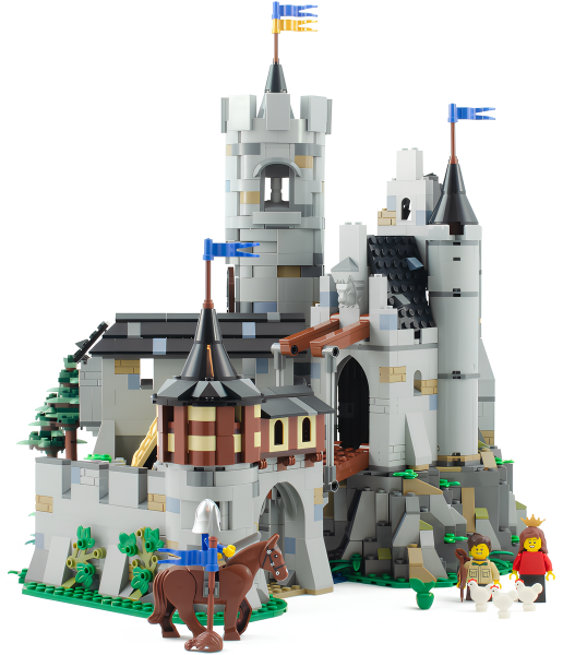 Конструктор Lego Bricklink 19001 Замок Левенштейн