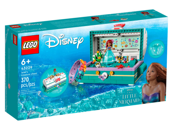 Конструктор LEGO Disney Princess 43229 Сундук с сокровищами Ариэль