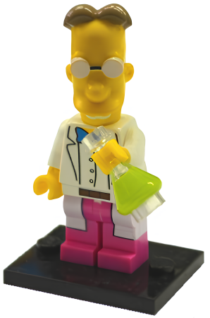 Минифигурка Lego Professor Frink, The Simpsons, Series 2 colsim2-9 U