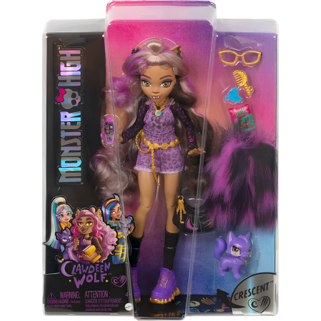 Кукла Monster High Clawdeen HHK52