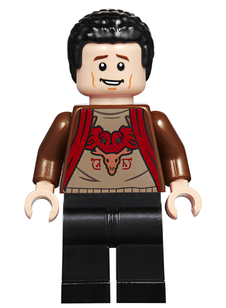 Минифигурка Lego Harry Potter Viktor Krum - Reddish Brown Jacket hp177