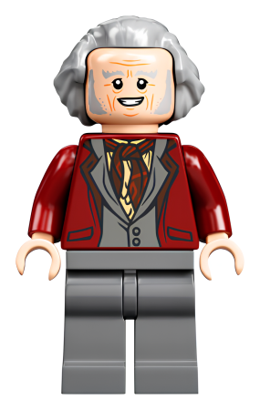 Минифигурка Lego Harry Potter Garrick Ollivander - Dark Red Jacket, Hair Swept Back hp246