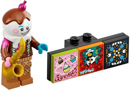 Минифигурка Lego Ice Cream Saxophonist, Vidiyo Bandmates vidbm01-1 43101