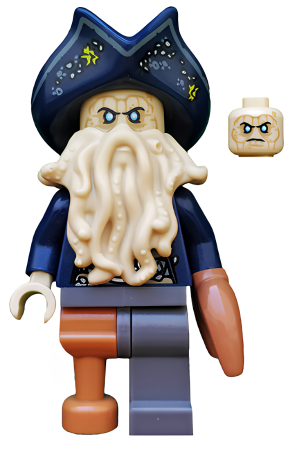 Минифигурка Lego Davy Jones poc031