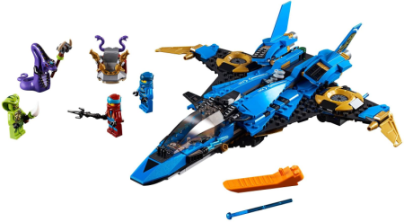 Конструктор LEGO Ninjago 70668 Штормовой истребитель Джея Used