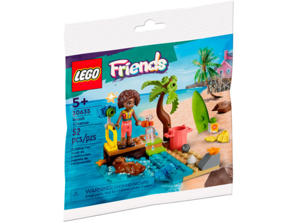 Конструктор LEGO Friends 30635 Уборка пляжа