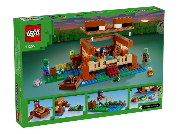 Конструктор LEGO Minecraft 21256 Лягушачий домик