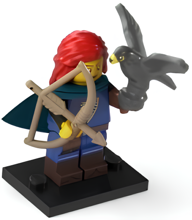 Минифигурка Lego Falconer, Series 24 col24-5