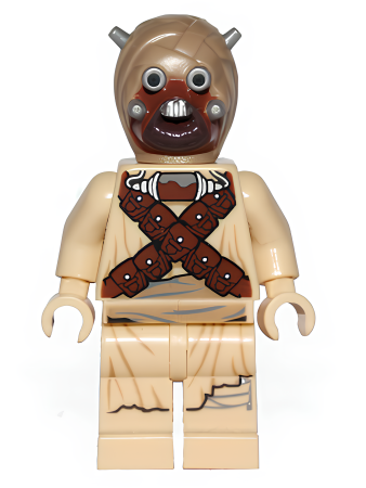 Минифигурка Lego Star Wars Tusken Raider - Head Spikes, Crossed Belts sw0620 U