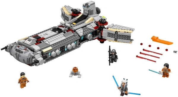 LEGO Star Wars 75158 Боевой фрегат повстанцев USED ( без коробки )