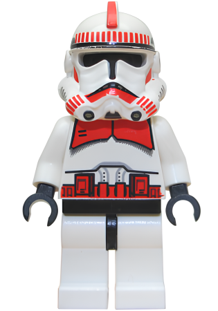 Минифигурка Lego sw0091 Clone Shock Trooper, Coruscant Guard  U