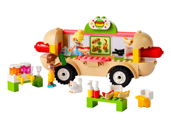 Конструктор LEGO Friends 42633 Фургон на колесах «Хот-дог»