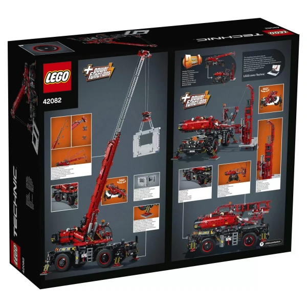 Конструктор LEGO Technic 42082 Подъёмный кран для пересечённой местности