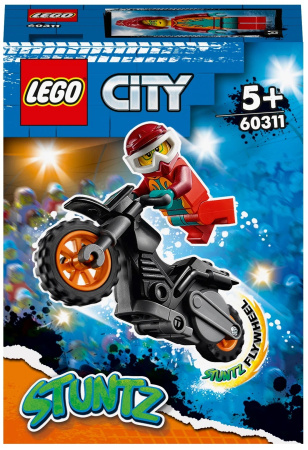 Конструктор LEGO City Stuntz 60311 Огненный трюковый мотоцикл