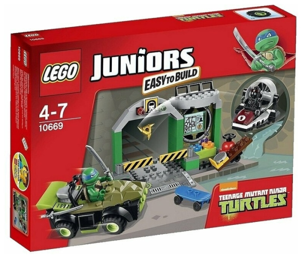 Конструктор LEGO Juniors 10669 Логово черепашек
