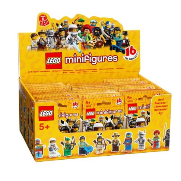 Конструктор LEGO Minifigure 4570178 Series 1 (Box of 60) (60 минифигурок  8683 в коробке)