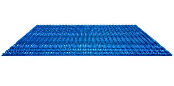 LEGO Classic 10714 синяя пластина U