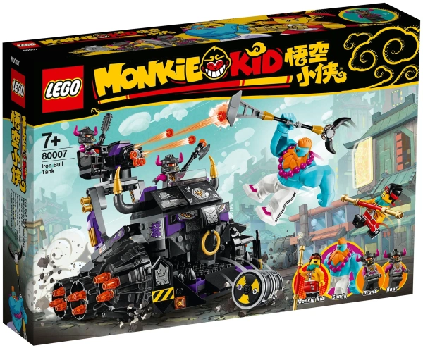 Конструктор LEGO Monkie Kid 80007 Танк Железного Быка