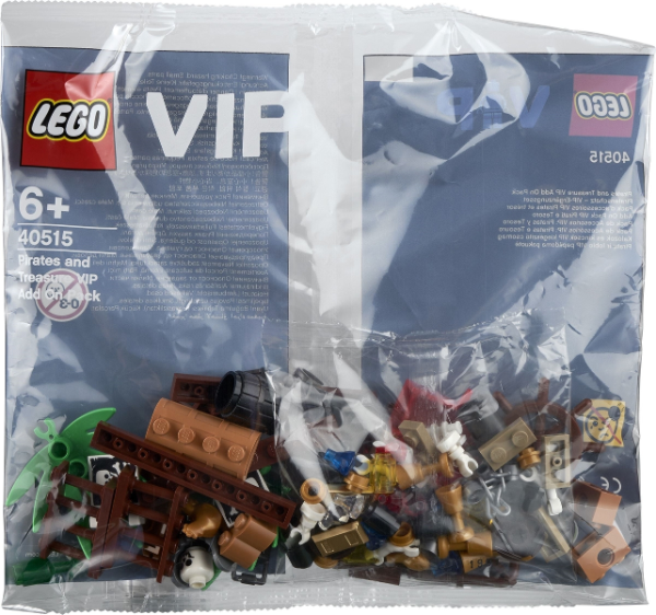 Конструктор LEGO Promotional 40515 VIP-дополнение Пираты и сокровища